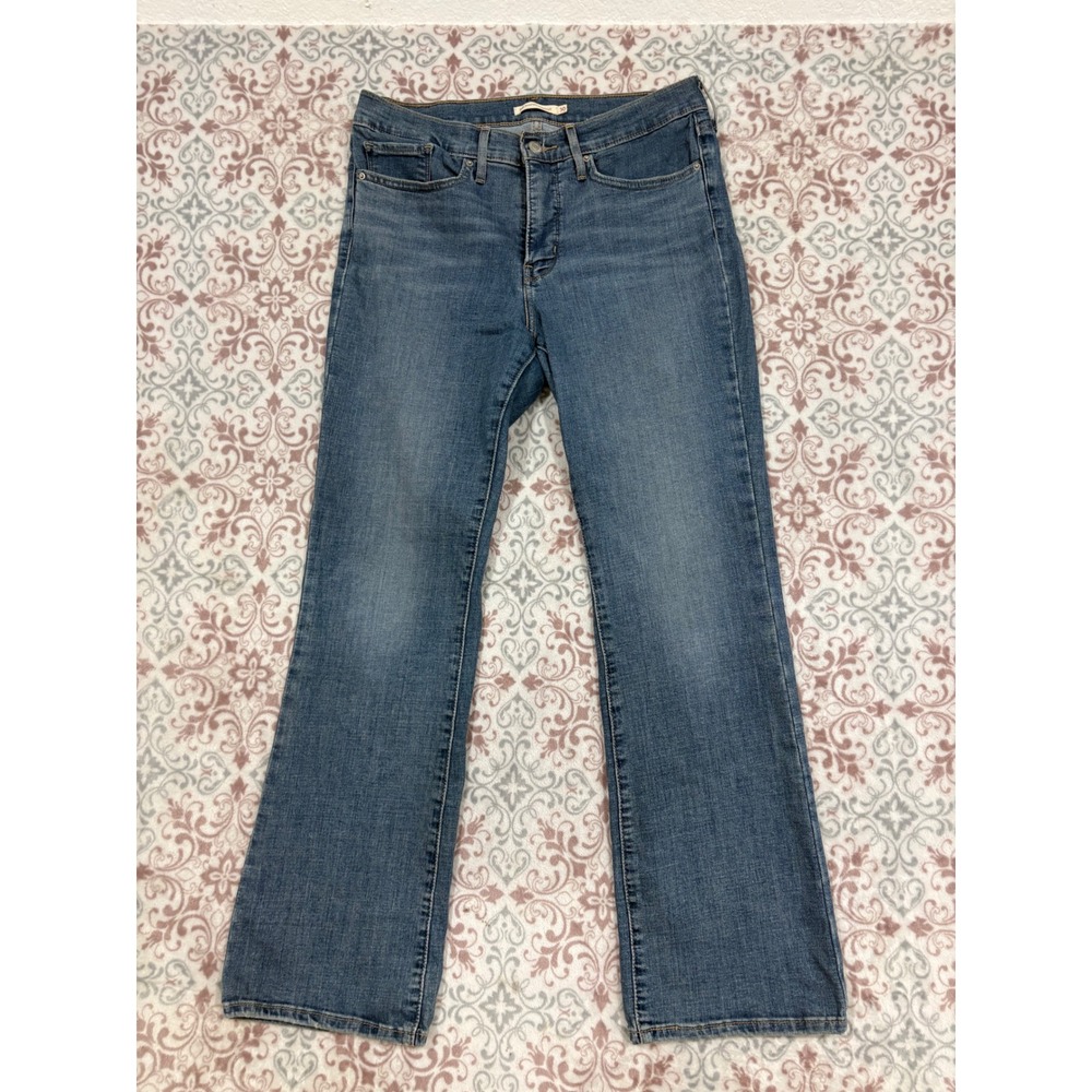 Levis 315 Shaping Bootcut Jeans Blue Medium Wash Denim W30 L30